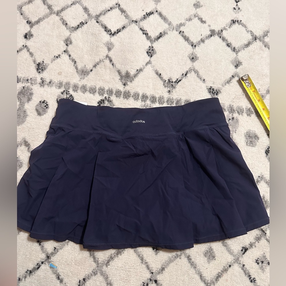 ODODOS Women's Athletic Tennis Skort Built-in Shorts - Medium